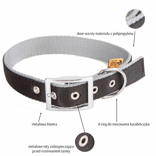 Product photo Twilight Silver Collar, Double Tape 2