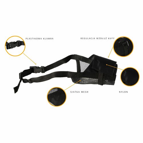 Product photo Nylon Vet Muzzle 3