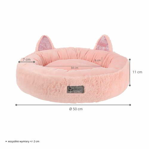 Product photo Hugme Pet Bed Oval With Ears 2