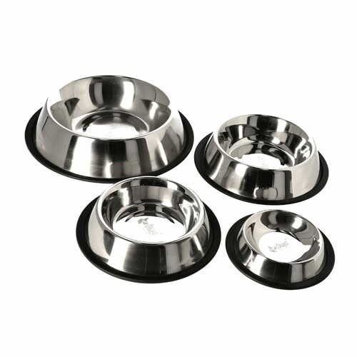 Product photo Stainless Steel Bowl With Rubber Rim 2