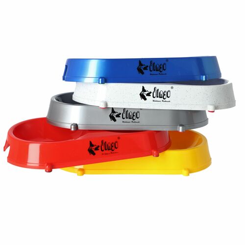 Zdjęcie produktu Miska podwójna plastikowa dla psa i kota 2