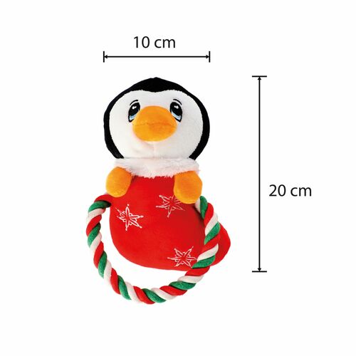 Zdjęcie produktu Zabawka pluszowa dla psa PINGWIN LARS ze sznurem 3
