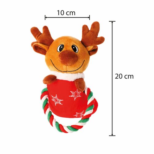 Product photo Reindeer Plush Dog Toy - Bjorn, 20 Cm 2