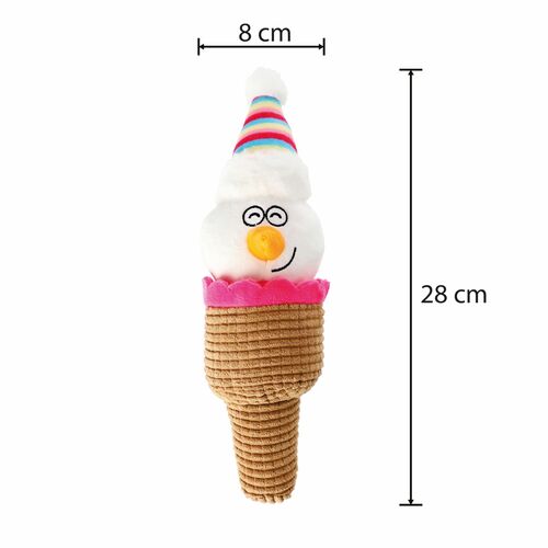 Product photo Ice Cone Plush Dog Toy - Buli, 28 Cm 2