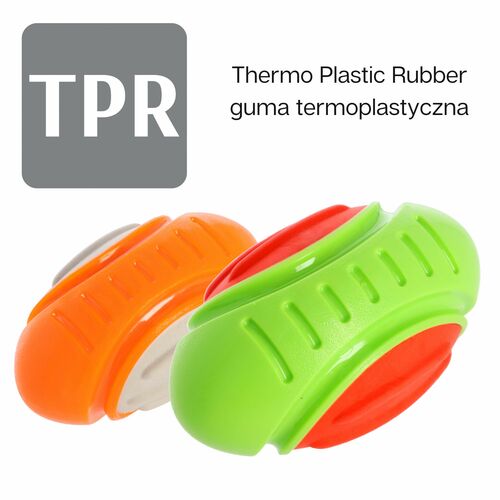 Zdjęcie produktu Zabawka dla psa RUGBY DENT z twardej gumy TPR 2