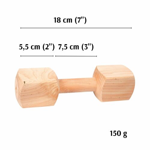 Product photo Wooden Dumbbel 2