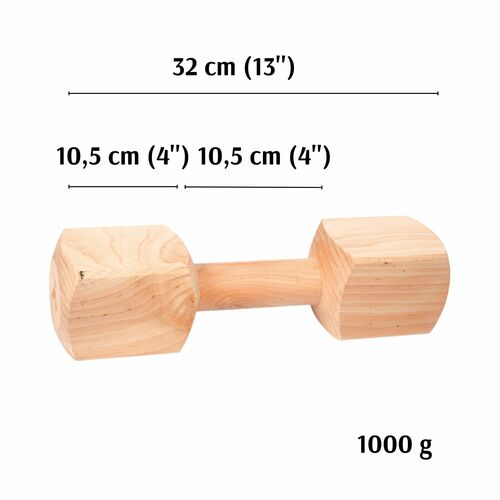 Product photo Wooden Dumbbel 2