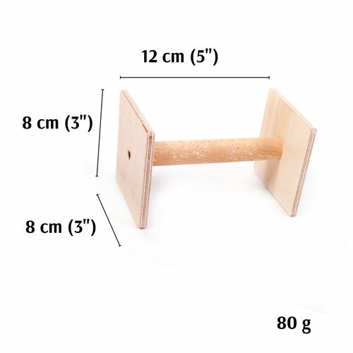 Product photo Light Wooden Dumbbell 3