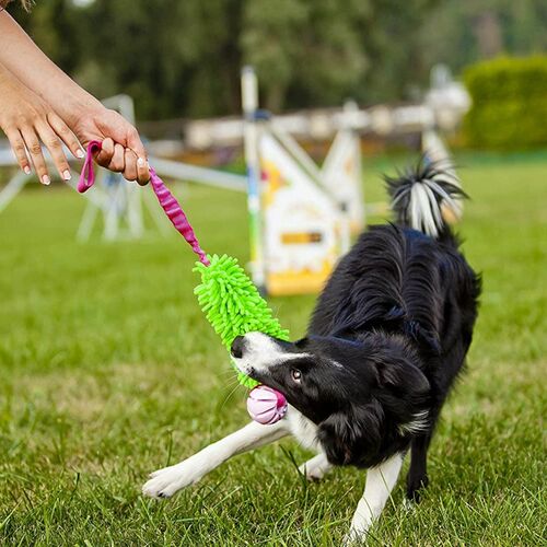 Zdjęcie produktu Szarpak MOP z piłką i rączką bungee 10