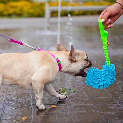 Product photo Mop Tug Toy With Bungee Handle 9