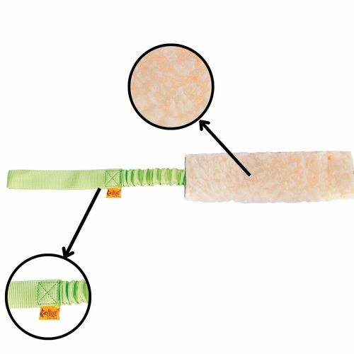 Product photo Woolen Tug Toy - Bungee Handle 3