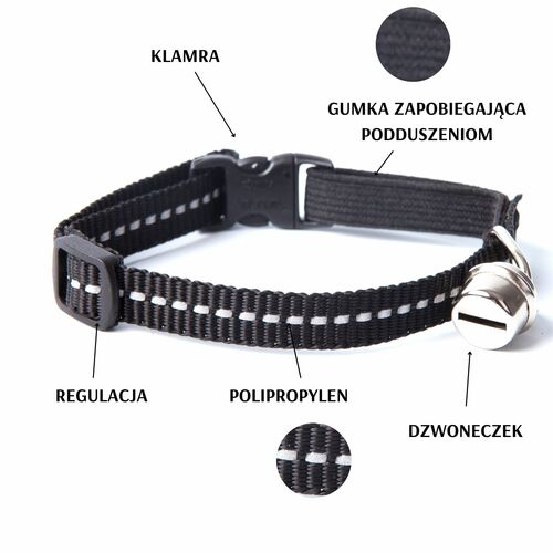 Product photo Cat Collar With Reflex, Safe Buckle 2