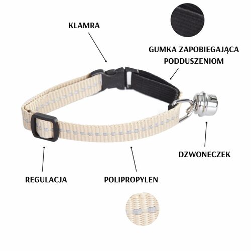 Product photo Cat Collar With Reflex, Safe Buckle 2