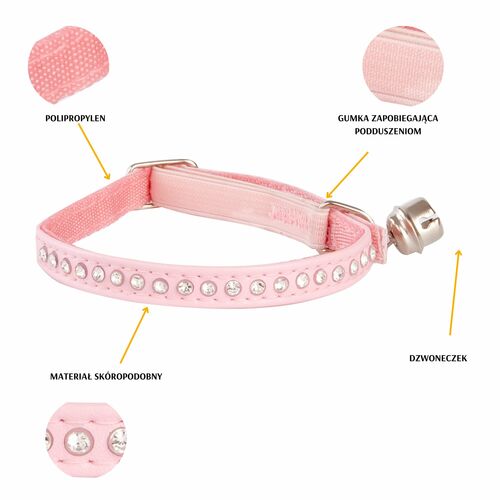 Product photo GLAMOUR cat collar 2