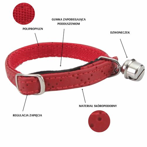 Zdjęcie produktu Obroża dla kota elegance 2