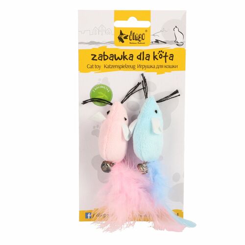 Zdjęcie produktu Zabawka dla kota - myszki TWIN 2