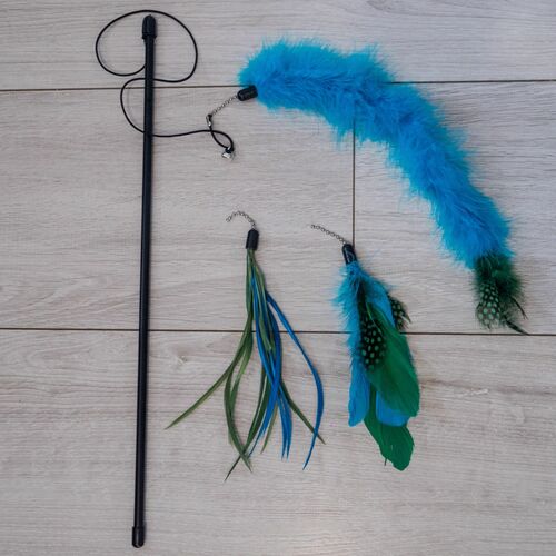 Product photo Charming Cat Teaser+3 Replaceable Toys 7