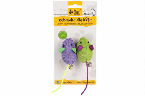 Product photo Pineapple Cat Toy 2 Mice 3