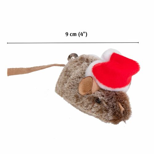 Product photo Santa Cat Toy Mouse 1 Pcs 2