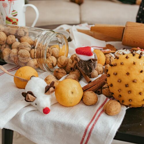 Product photo Santa Cat Toy Mouse 1 Pcs 5