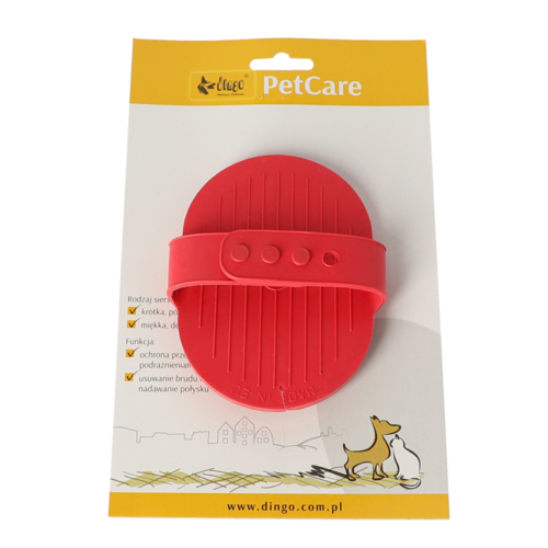 Product photo Rubber Curry Comb Hand Fastening 8,5 X 13 Cm 2