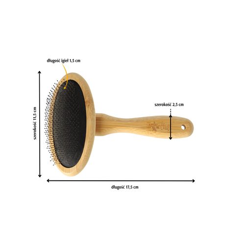 Product photo Bamboo Handle Oval Brush 3