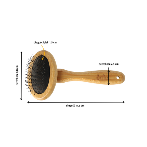 Product photo Bamboo Handle Oval Brush 3