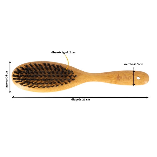 Product photo Bamboo Handle Brush With Nylon Hair 3