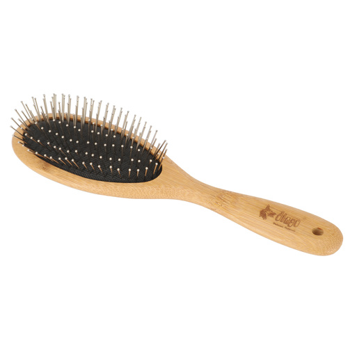 Product photo Bamboo Handle Brush With Metal Teeth 5