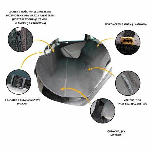 Product photo Car Mat Lux 145X150Cm 4