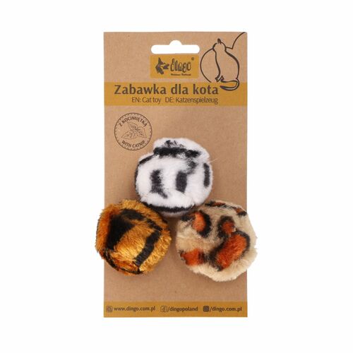 Zdjęcie produktu Zabawka dla kota - piłki PRĘGUSKI 3