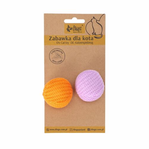 Product photo Cat Toy Ball "Yarn" ; 4 Cm, 2 Pcs 3