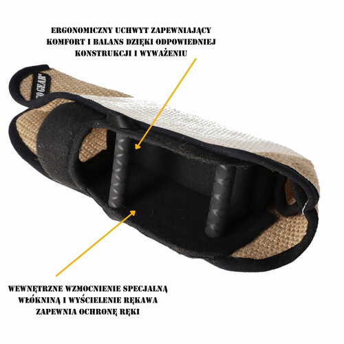 Product photo WOLF SOFT - lightweight jute training sleeve 5
