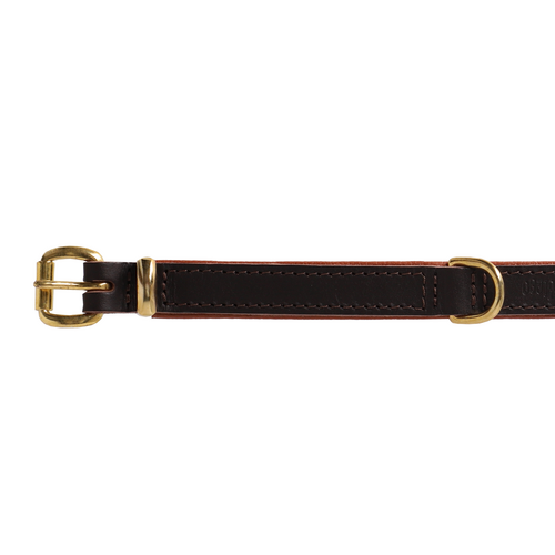 Product photo EXCLUSIVE Leather Collar with brass 4