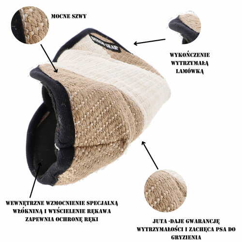 Product photo Training sleeve made of jute, universal Dexter 2 2