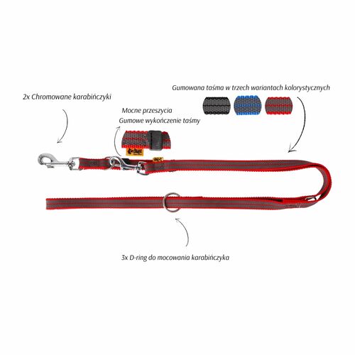 Product photo Anty-Slip Extendable Leash With Rubber 3