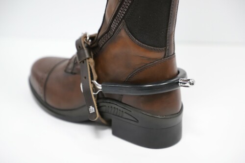 Product photo Leather spur straps - steel fittings 5