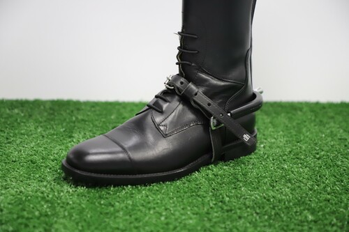Product photo Leather spur straps - steel fittings 4