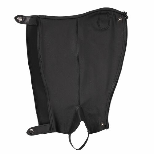 Product photo Profile leather half chaps made of nubuck leather 4
