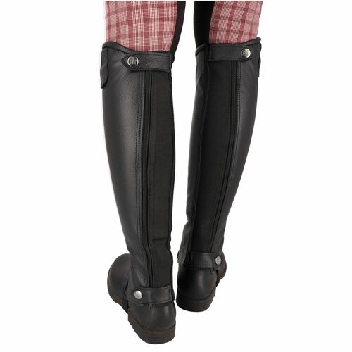 Product photo Profile leather half chaps made of nubuck leather 9