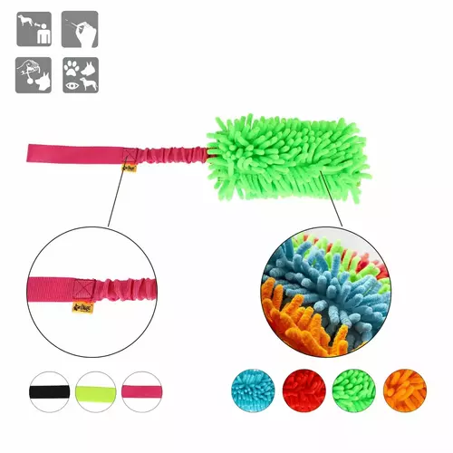 Product photo Mop Tug Toy With Bungee Handle 5