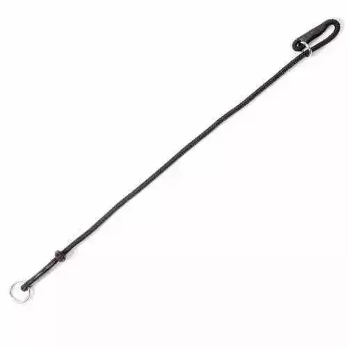 Zdjęcie produktu Dławik-zaciągana obroża z linki, #6mm,czarna 12