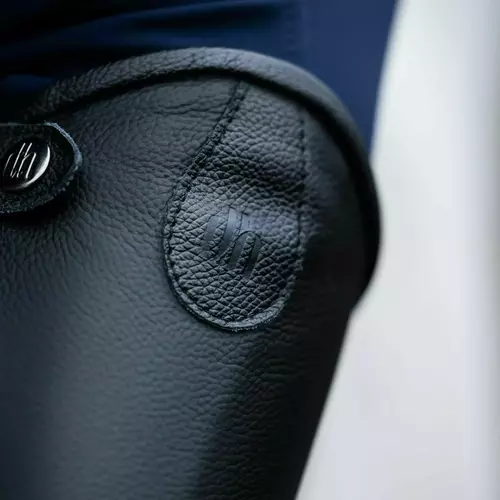 Product photo Profile leather half chaps made of nubuck leather 14