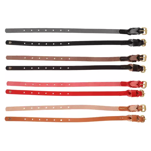 Zdjęcie produktu Paski skórzane do ostróg Junior - okucia mosiądz 12