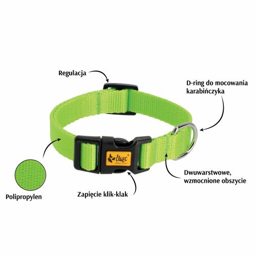 Product photo ENERGY tape collar with plastic buckle 2