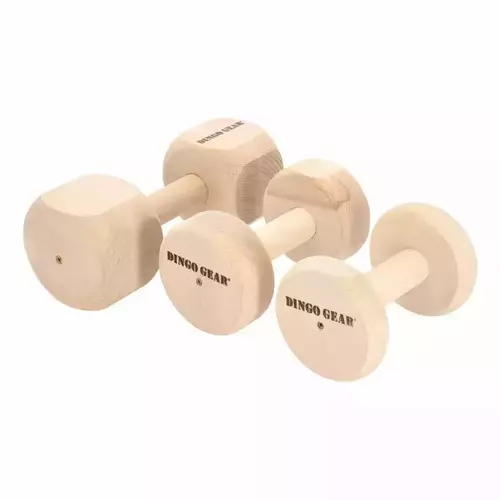 Product photo Wooden dumbbell for IGP, glued from beech wood 8