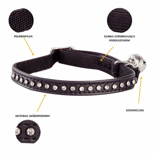 Product photo GLAMOUR cat collar 15