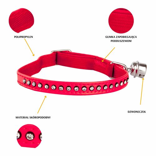 Product photo GLAMOUR cat collar 11