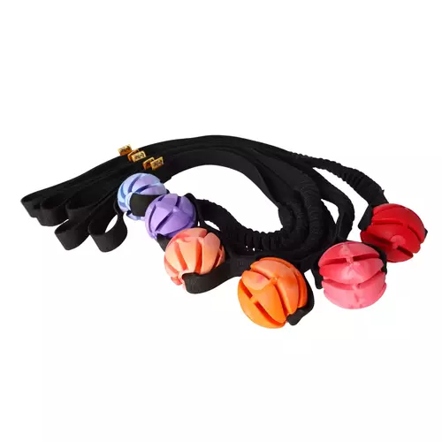 Zdjęcie produktu Piłka gumowa na rączce bungee 5