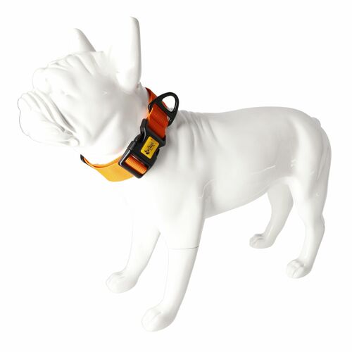 Product photo Wide Dog Collar with Black Hardware 3